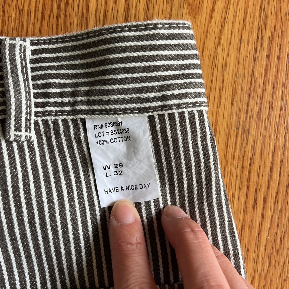 Stan Ray Striped Work Pant - Picture 3 of 5